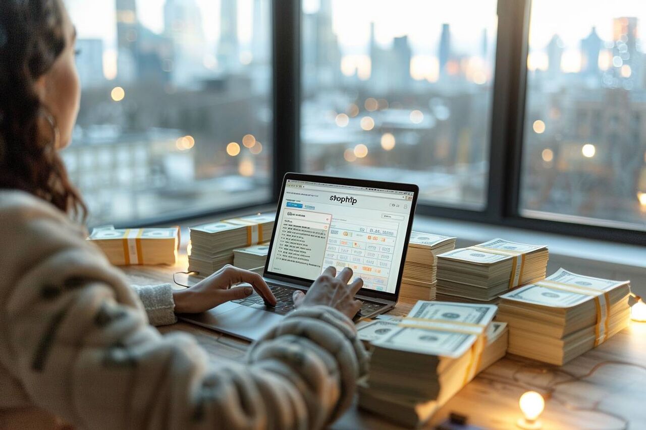 Combien gagnent les débutants sur Shopify ?