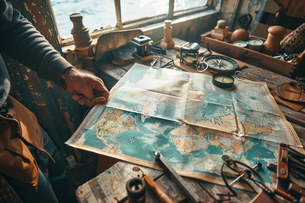 Comment lire sonde carte marine ?